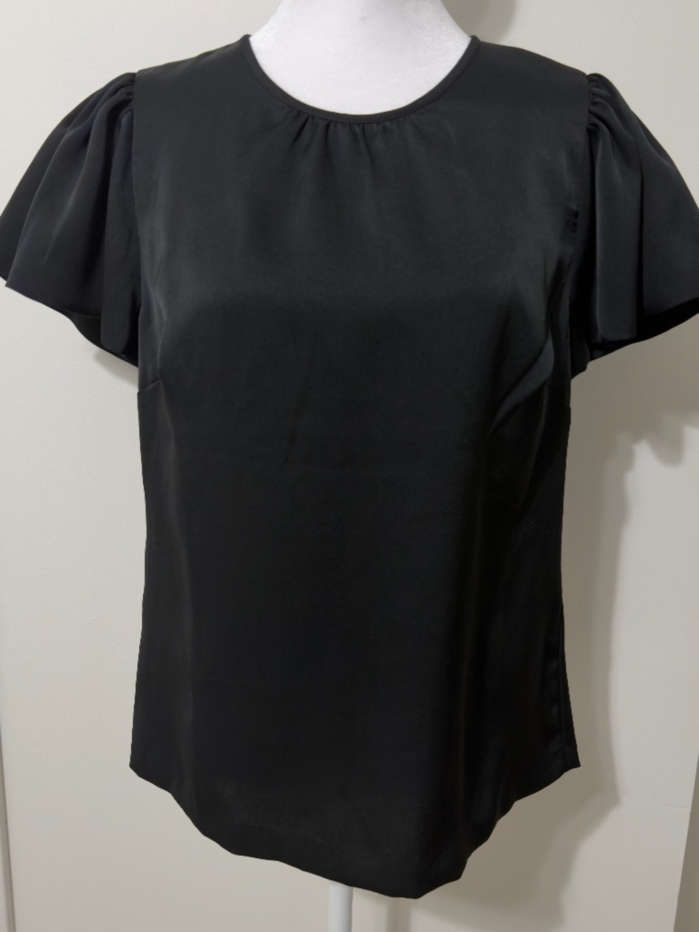 J. Crew Black Short-Sleeve Women's Top